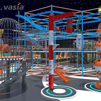 Захватывающий веревочный парк Challenge Play Park